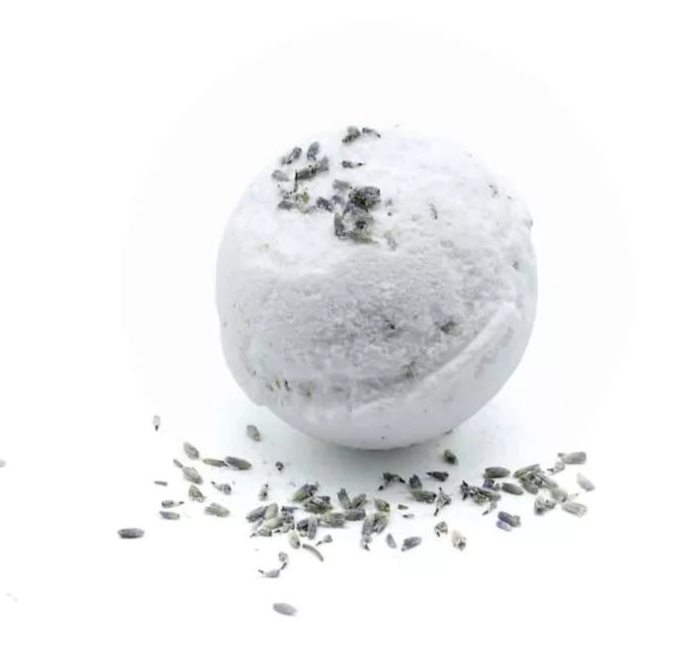 Franny's Farmacy Lavender CBD bath bomb