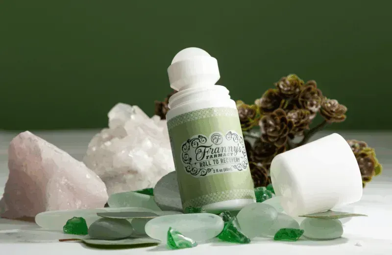 Franny's Farmacy Roll to Recovery CBD solution