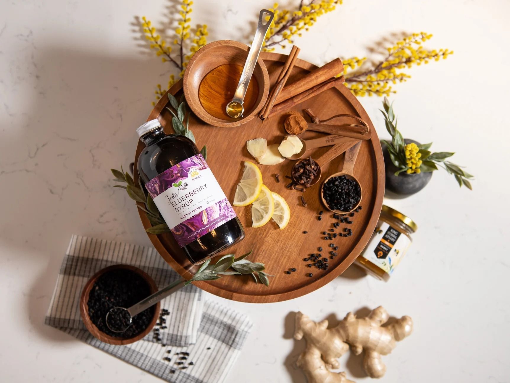 Jodi's Elderberry syrup