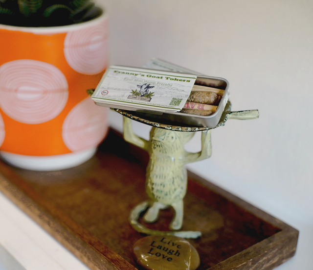 Franny's Farmacy mini goat toker THCA pre rolls