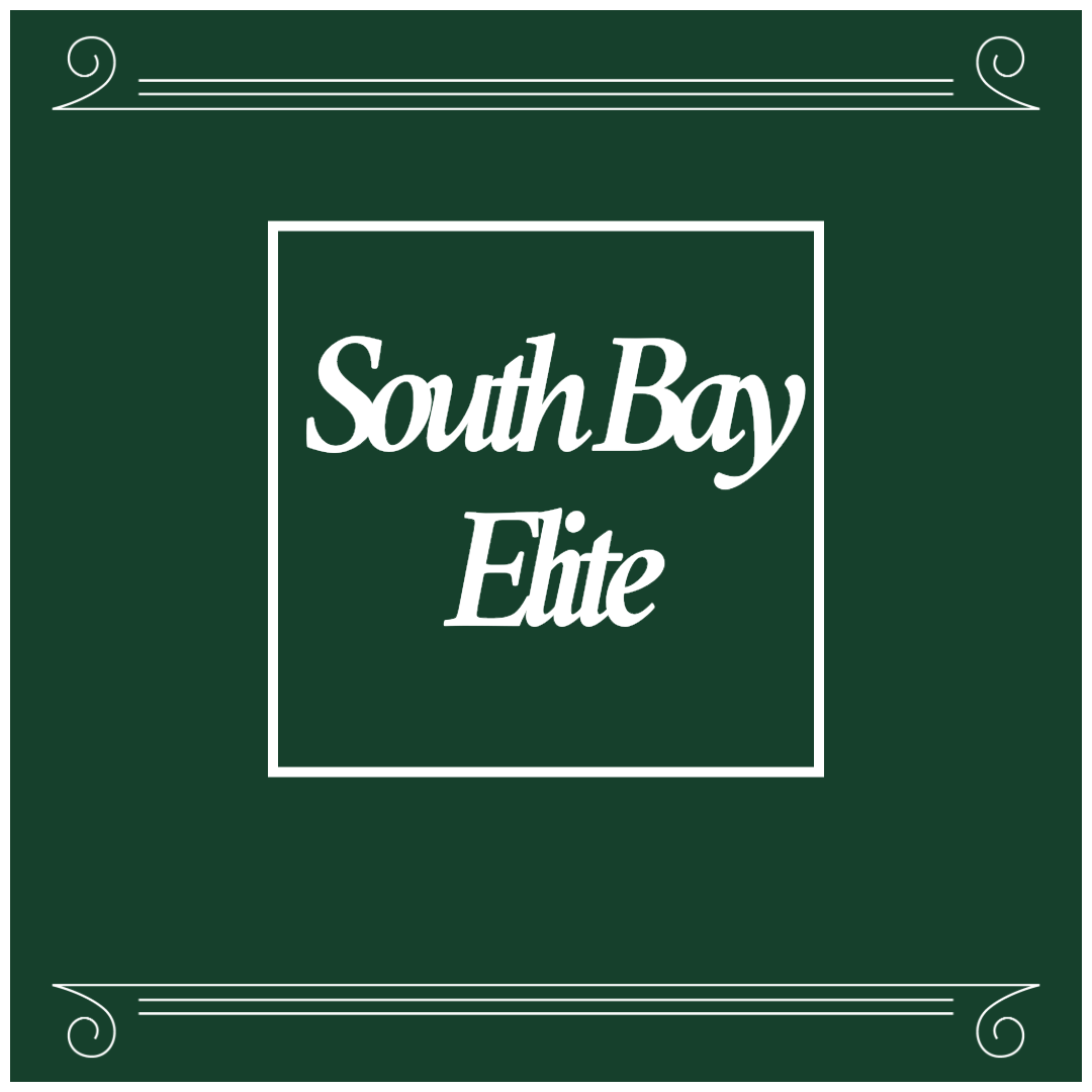 Logo: "South Bay Elite Transportation" in white outline text.