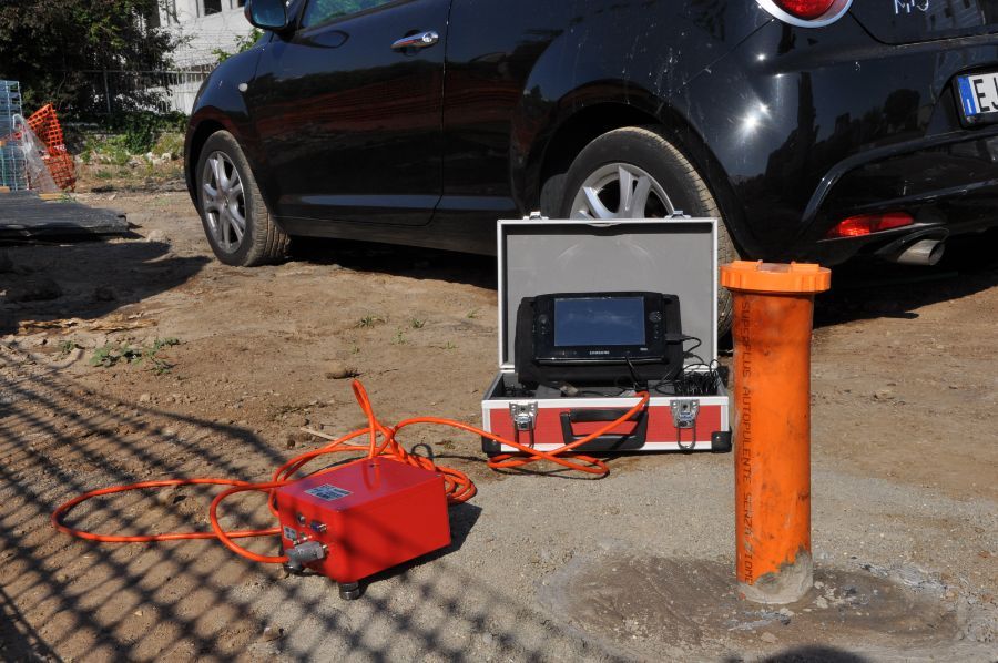 rilievo computerizzato di geofisica