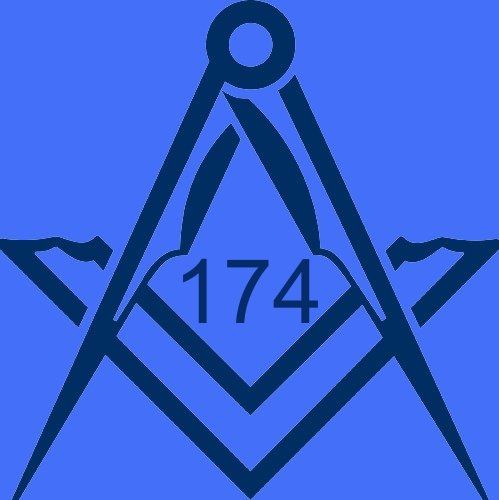 Lodge 174 Square and Compass Logo