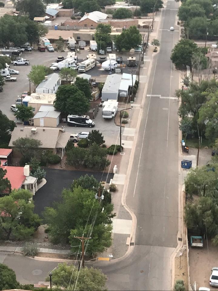 Group of RVs — Albuquerque, NM — Arbor RV Park