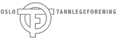A black and white logo for oslo tannlegeforening