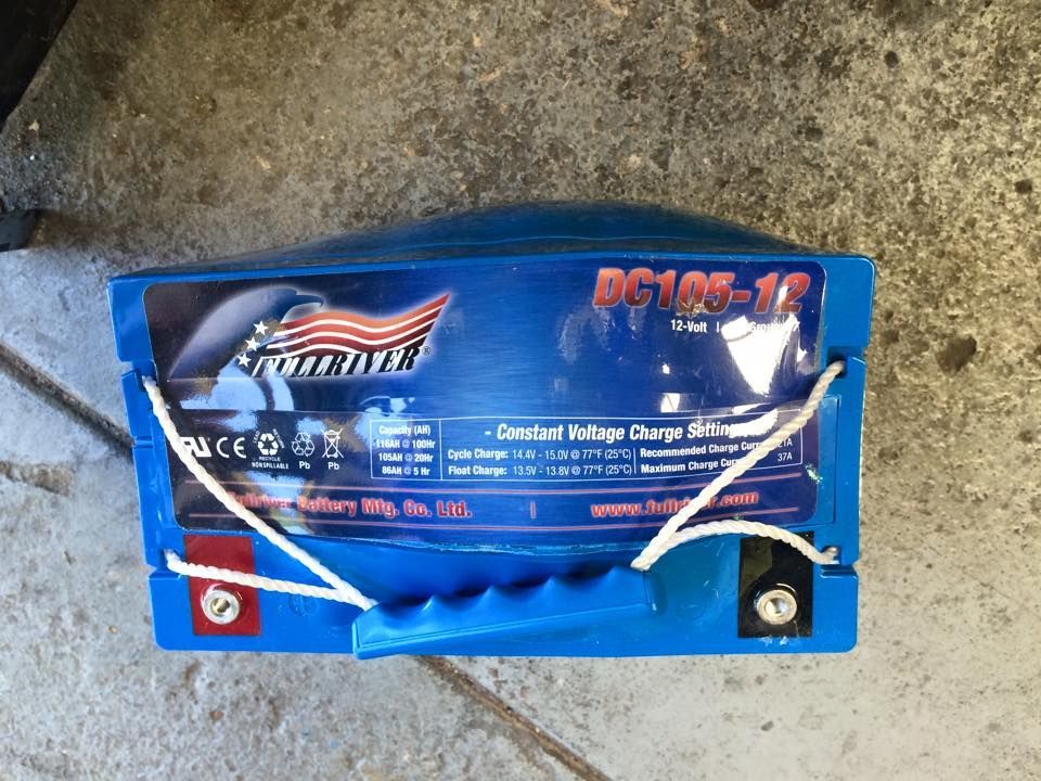 DC105-12 Bloated Battery — Ridgehaven, SA — Modbury Battery Service Pty Ltd