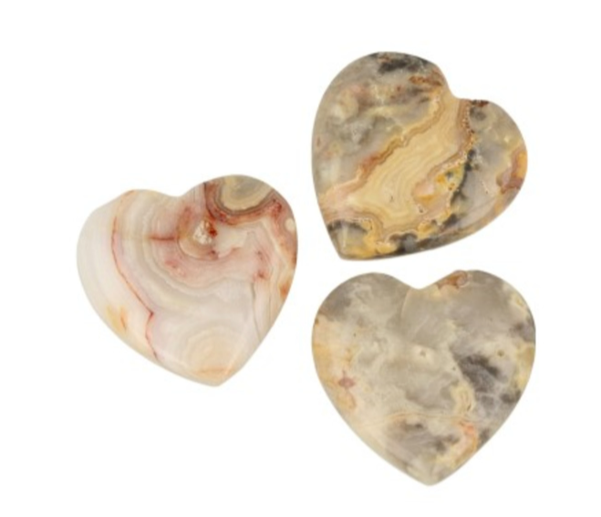 Hart Agaat Crazy Lace - 3 cm