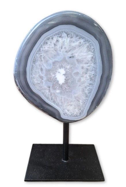 Agaat op standaard - 15 cm (nr. 22)