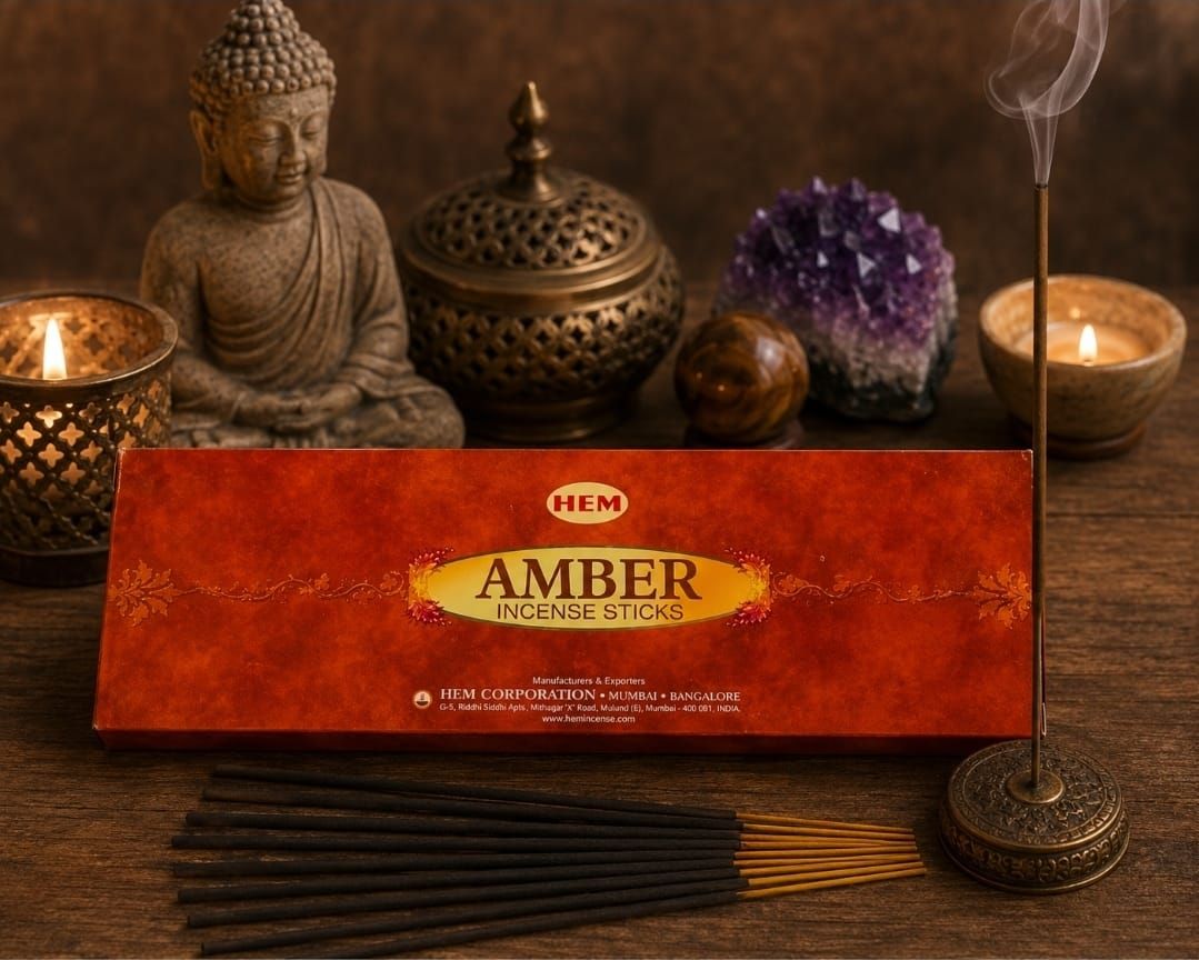 Amber - HEM Incense / 20 pcs.