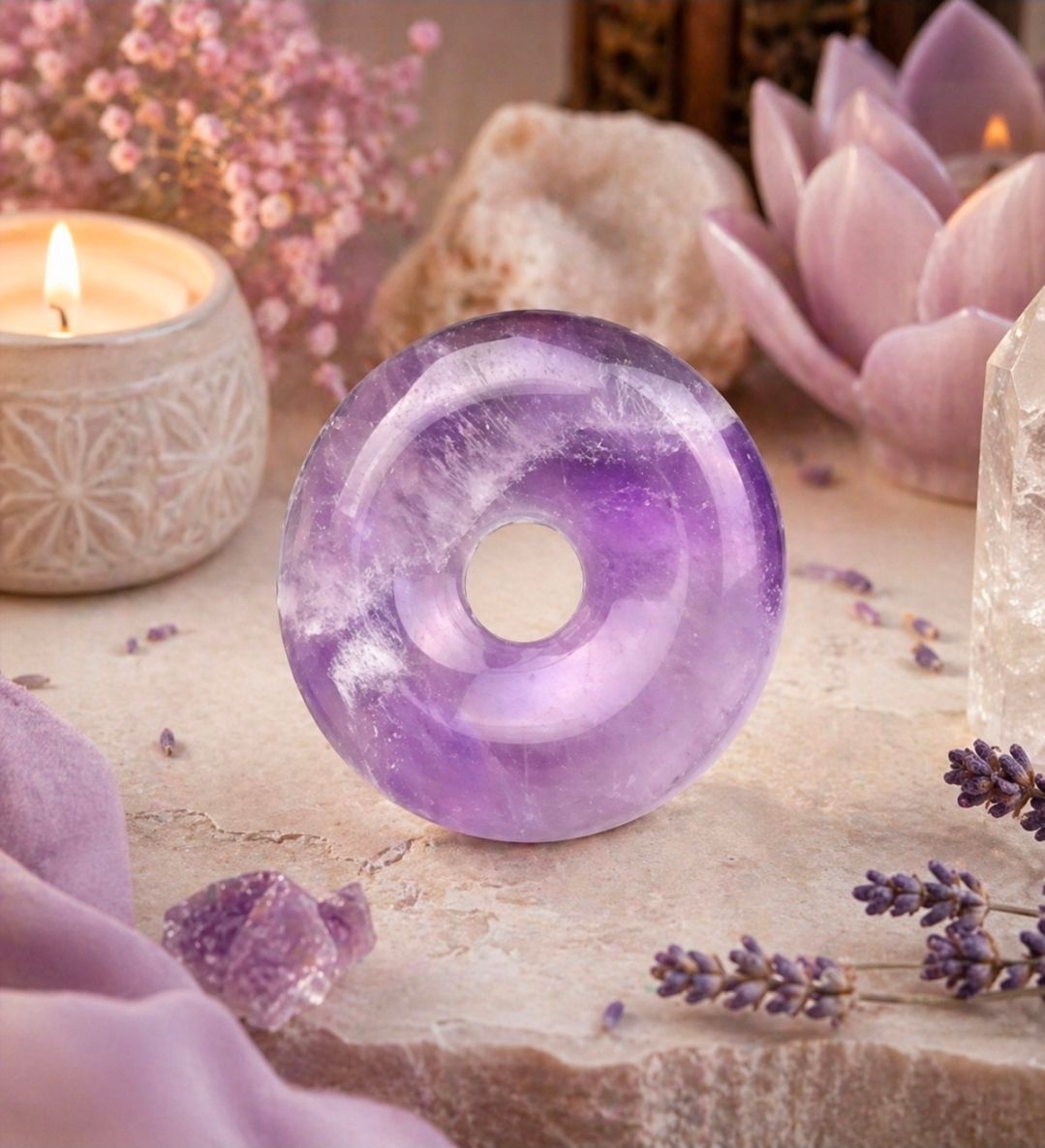 Amethist Donut - 50 MM