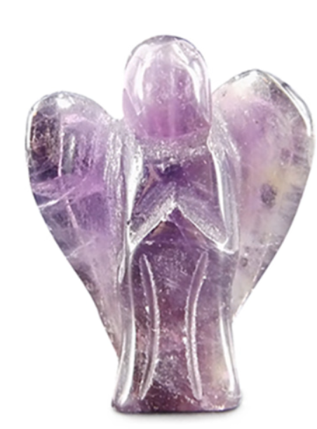 Amethist Engel Hanger / 2 cm