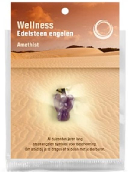 Amethist Engel Hanger / 2 cm