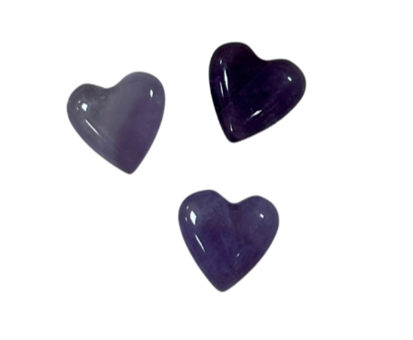 Hart Amethist - 1 cm