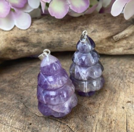 Amethist Kerstboomhanger