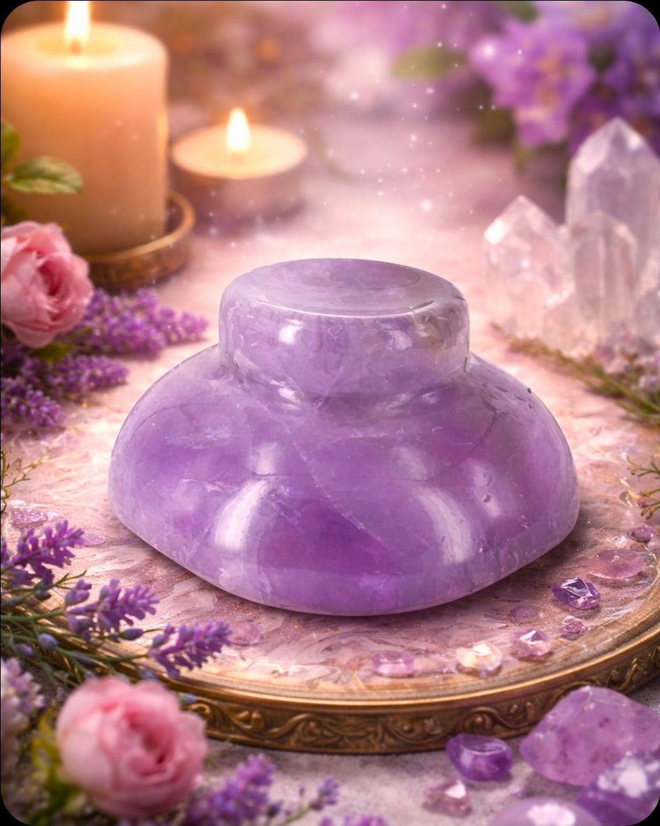 Amethist ter verlichting van Hoofdpijn (geboortesteen februari)