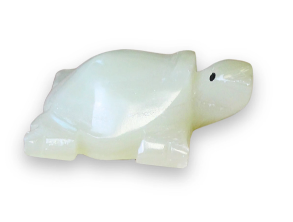 Aragoniet / Onyxmarmer Edelsteen Schildpad - 5.3 cm