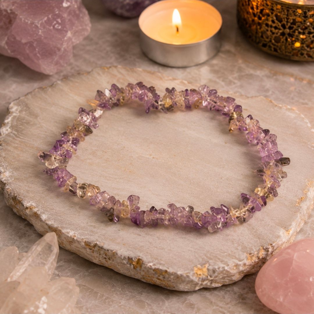 Bracelet Ametrine - Split Beads