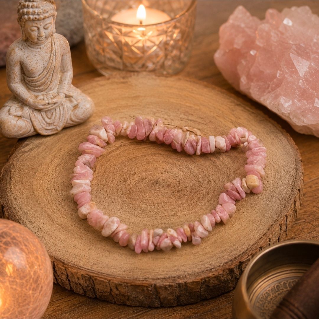 Armband Rhodochrosiet - Split Kralen