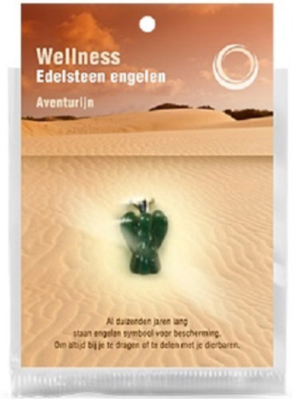 Aventurijn Engel Hanger / 2 cm