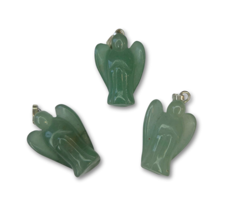 Aventurijn Engelen Hanger - 2 cm
