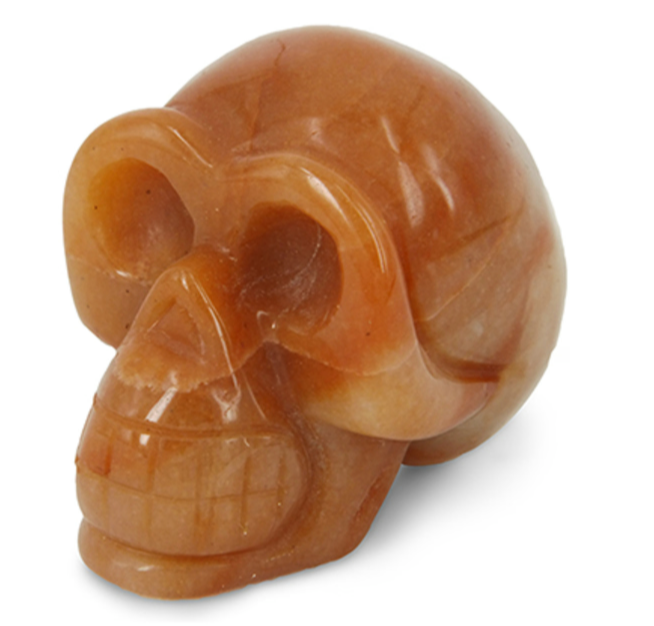Schedel Aventurijn Oranje