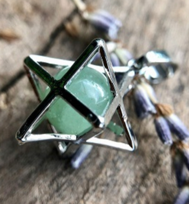 Aventurijn Groen Kooihanger