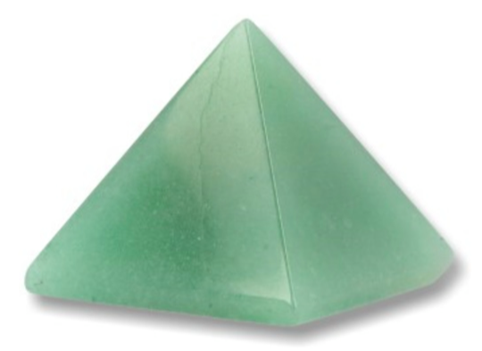 Aventurijn Groen Edelsteen Piramide - 2,5 cm