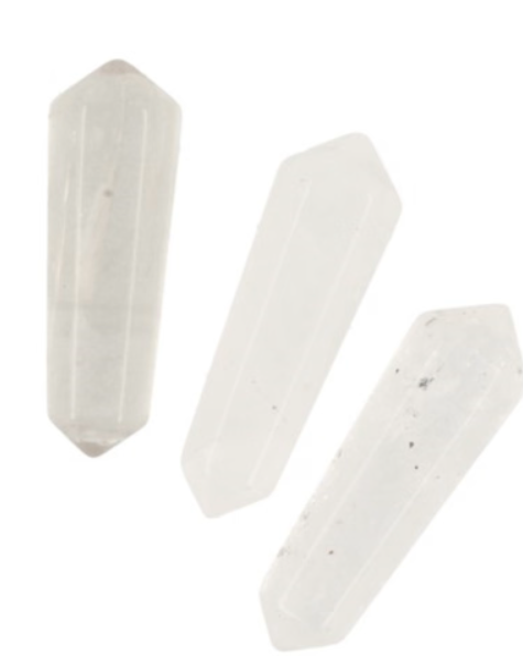 Bergkristal Dubbeleinder - 3,5 cm