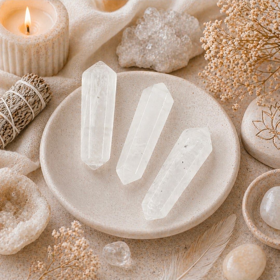 Rock Crystal Double Terminated - 3.5 cm