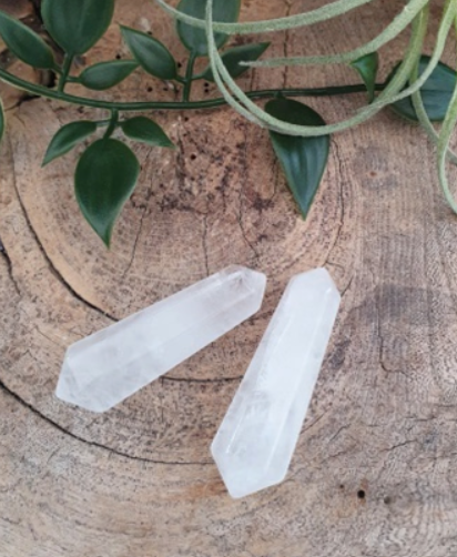 Bergkristal Dubbeleinder - 5 cm