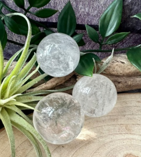 Bergkristal Edelsteen Bol - 3 cm