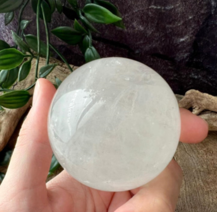 Bergkristal Edelsteen Bol - 6 cm