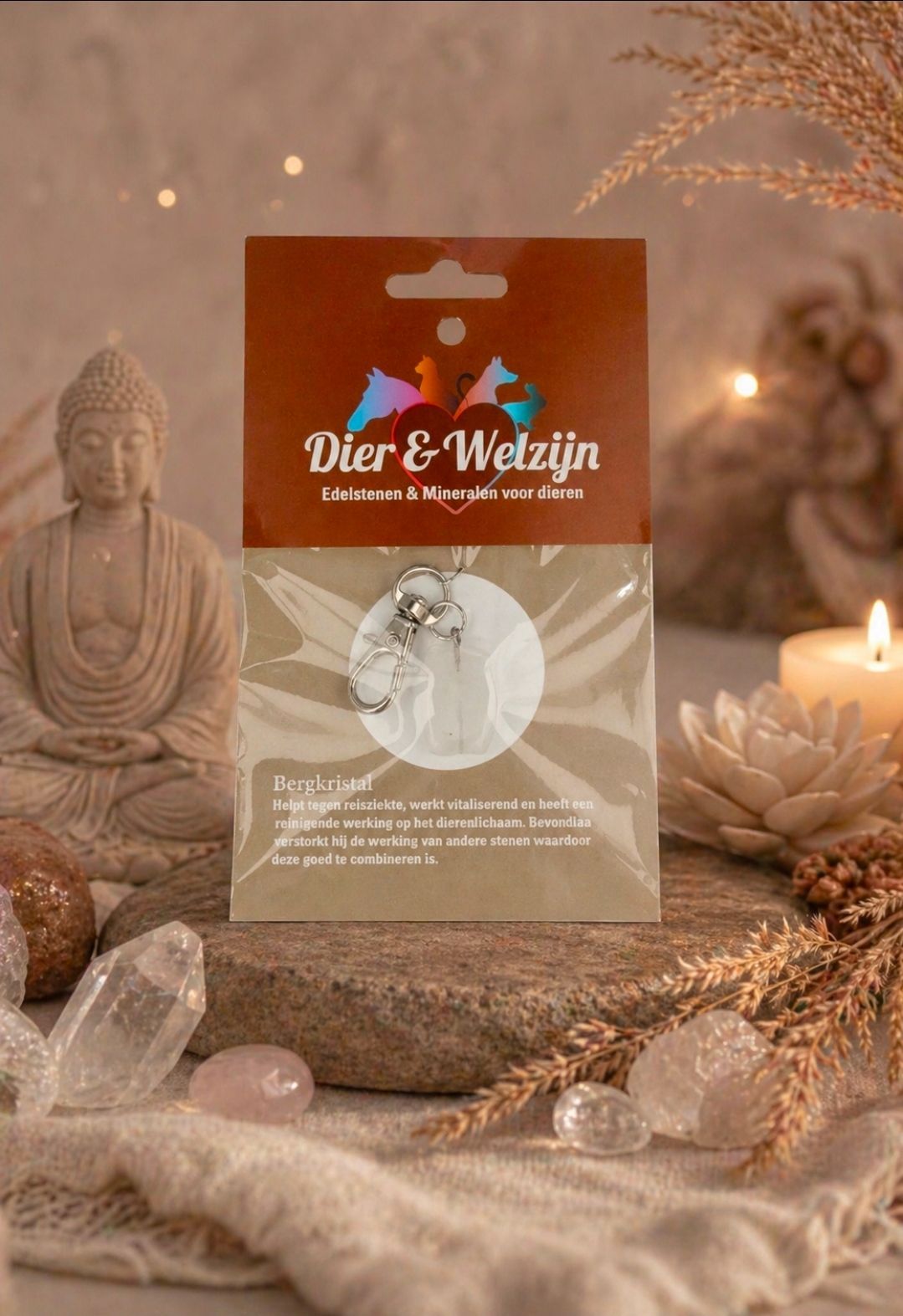 Rock Crystal Necklace Pendant