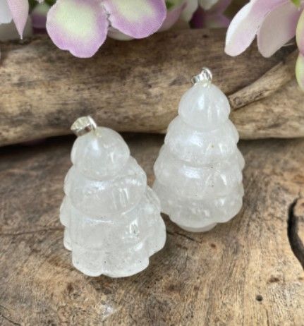 Bergkristal Kerstboomhanger