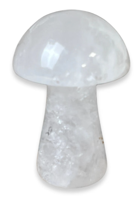 Bergkristal Massage Paddenstoel - 5 cm