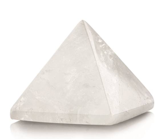 Bergkristal Edelsteen Piramide - 3,5 cm