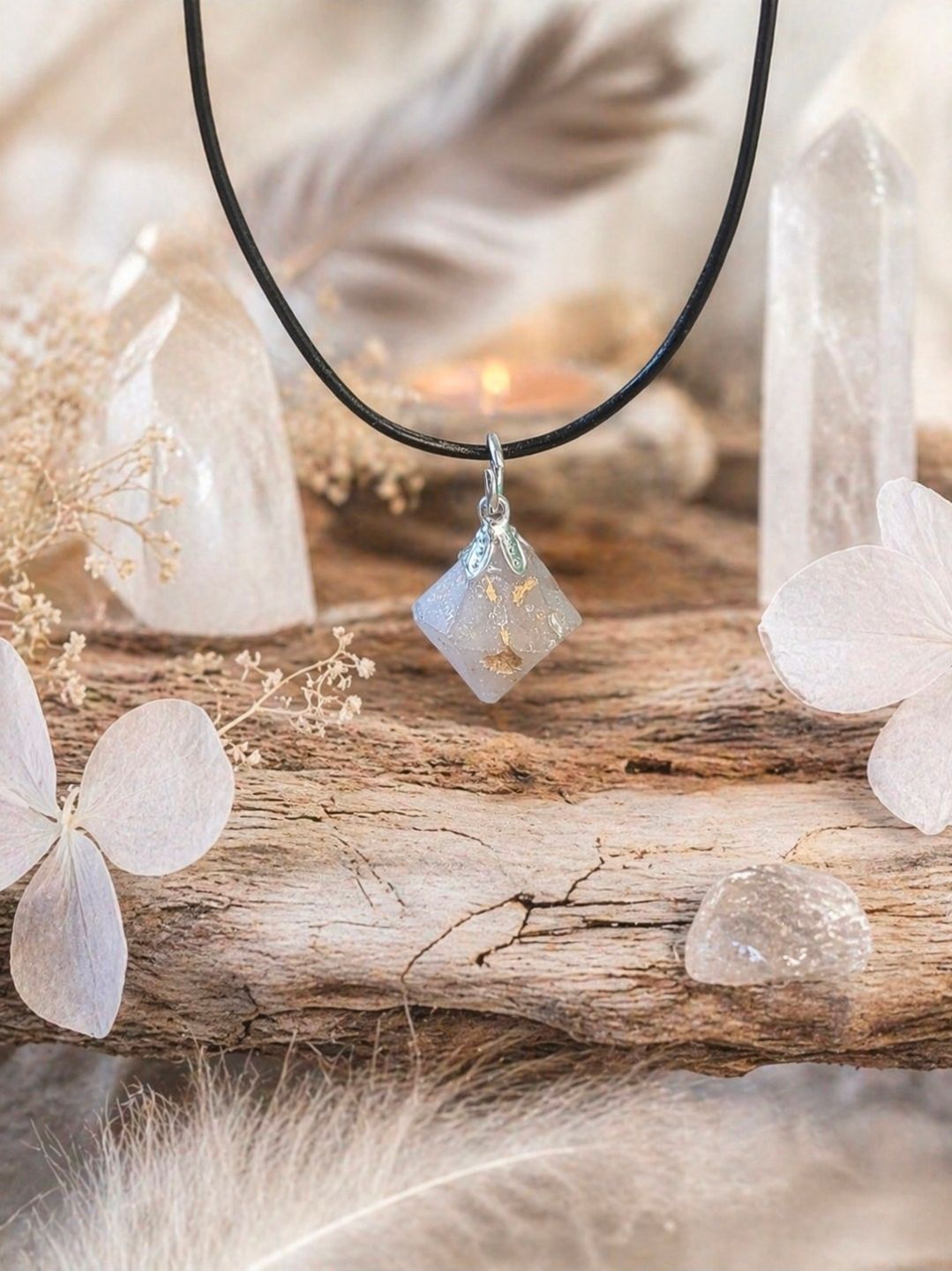 Javanese Diamond - Beta Quartz (April birthstone)