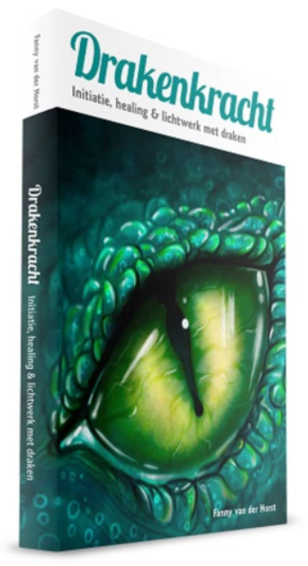 Drakenoog met groene schubben, doos voor het spel 