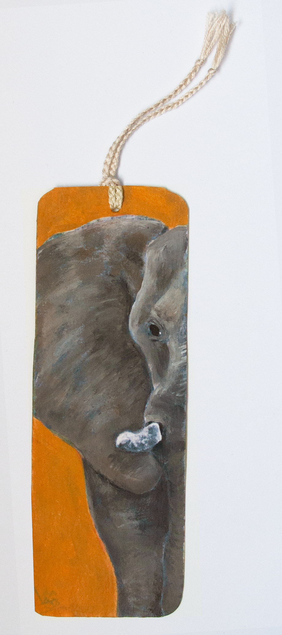 Boekenlegger Olifant / Carine's Creaties