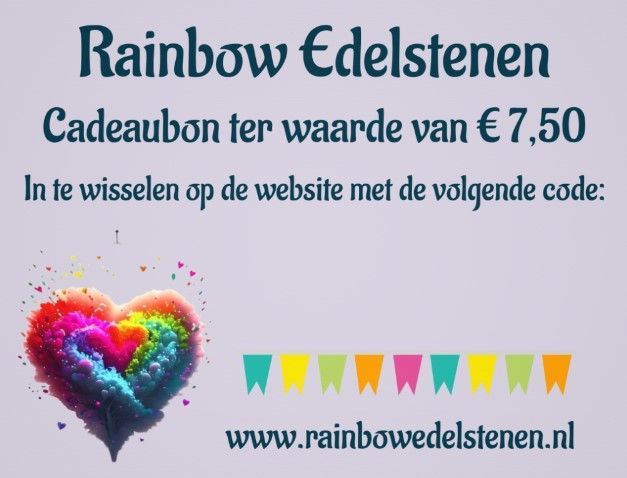 Cadeaubon € 7,50 / Per Post