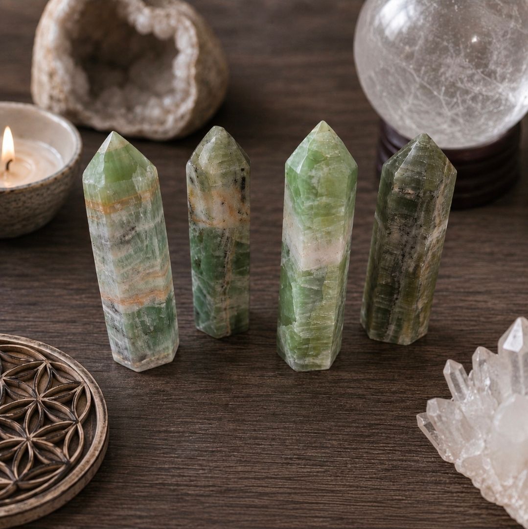 Calcite Tower - Green