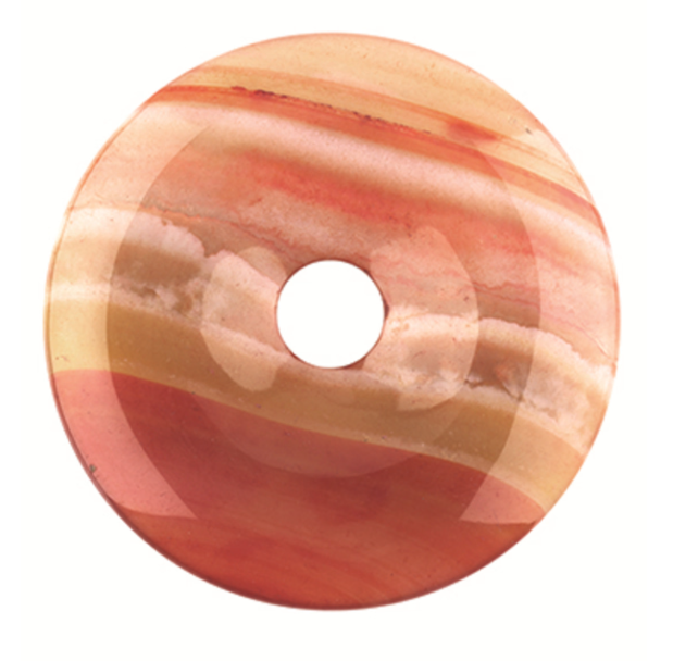 Carneool Donut - 5 cm