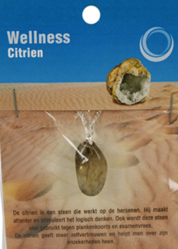 Citrien Gezondheidshanger + Ketting