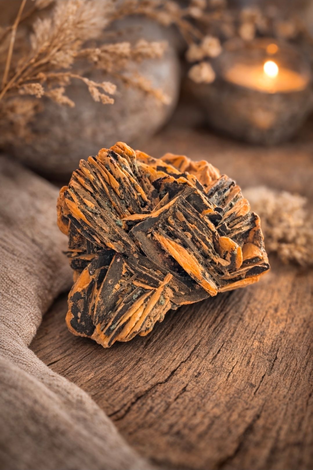 Dolomiet & Hematiet ruw - 789 gr. / Silvia's Edelstenen