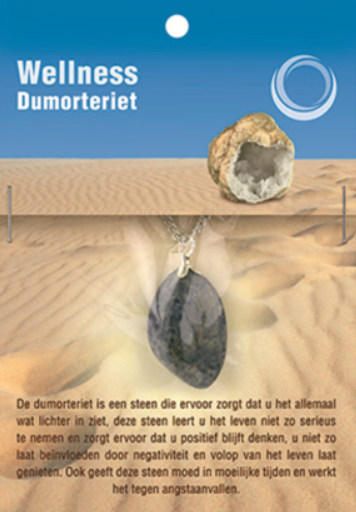 Dumortieriet Gezondheidshanger + Ketting
