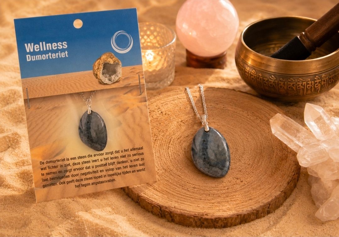 Dumortierite Health Pendant   Necklace