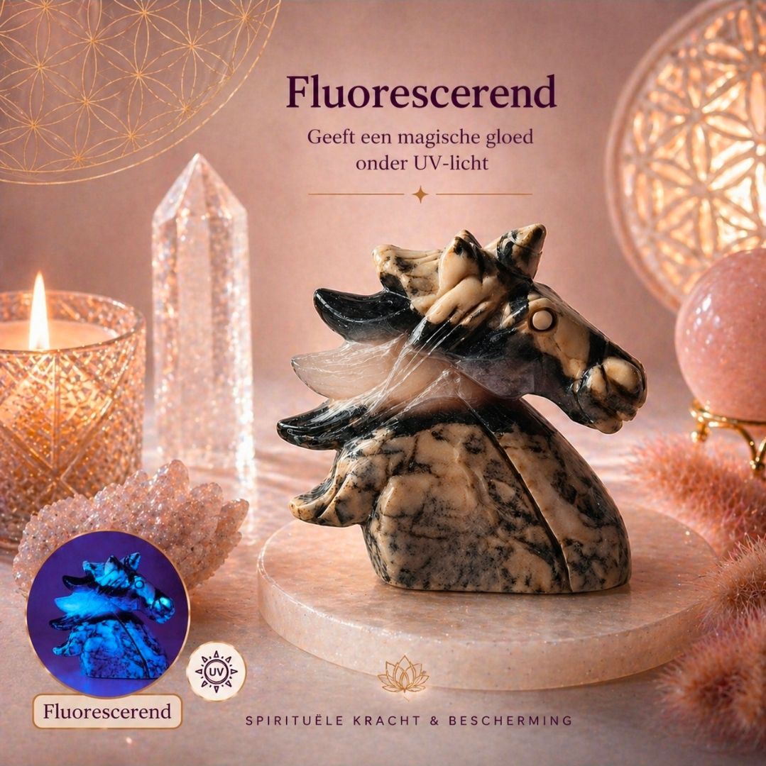 Unicorn Volcano Agate - Fluorescent
