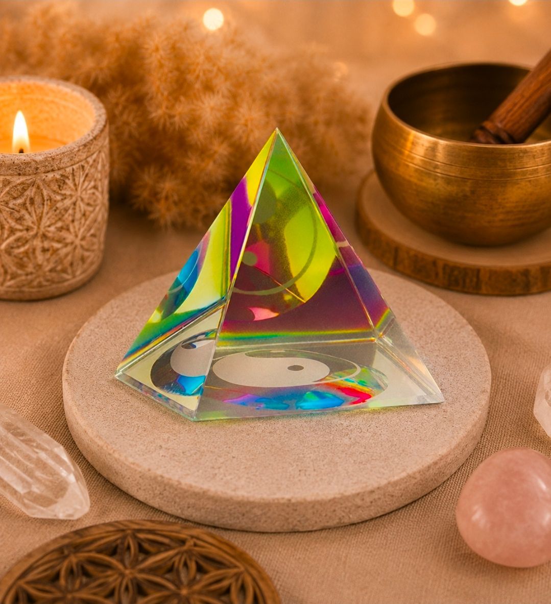 Feng Shui Piramide 6 cm