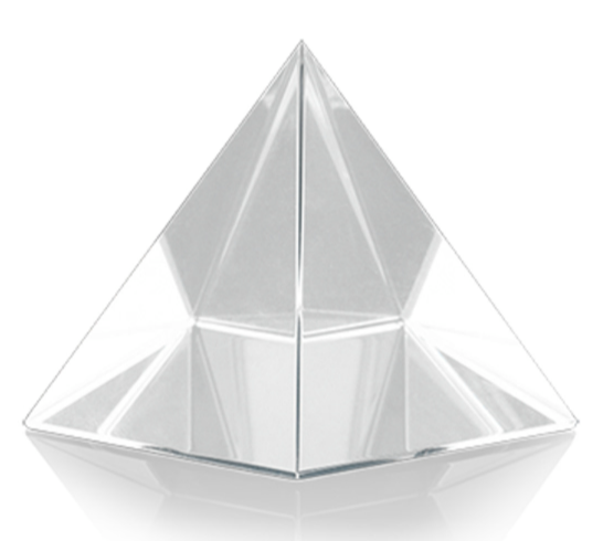 Feng Shui Kristallen Piramide - 4 cm
