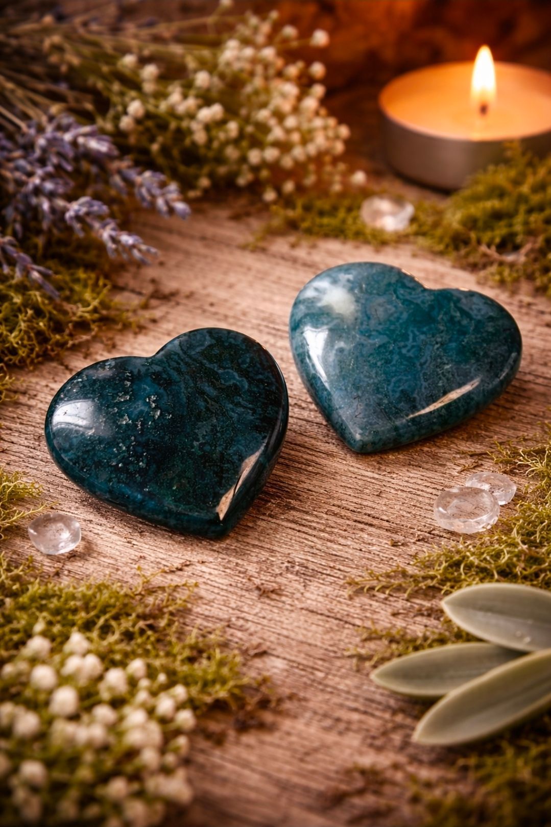 Hart Agaat Mos - 3 cm